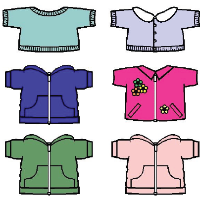 Clothing coming soon